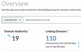 Boost authority through link-building