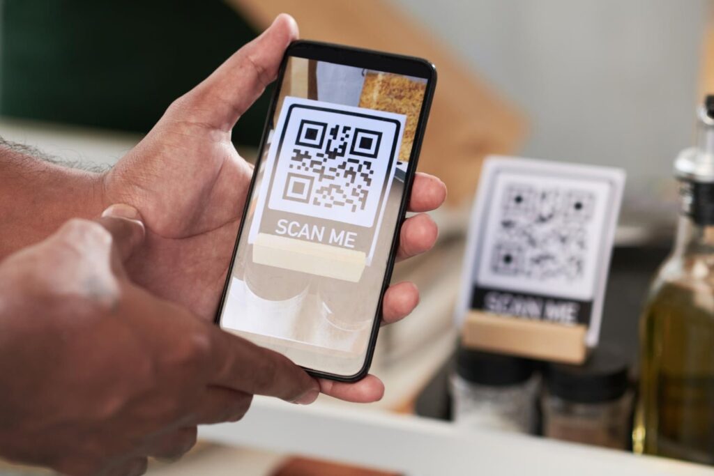 QR Codes for Ordering
