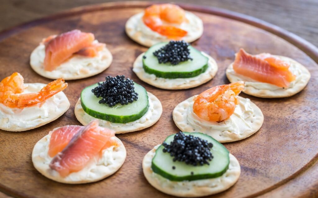 What are the most popular French appetizers? One of them is Canapés