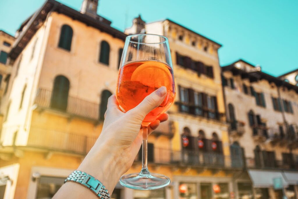What are the most popular Italian drinks? One of them is Aperol Spritz