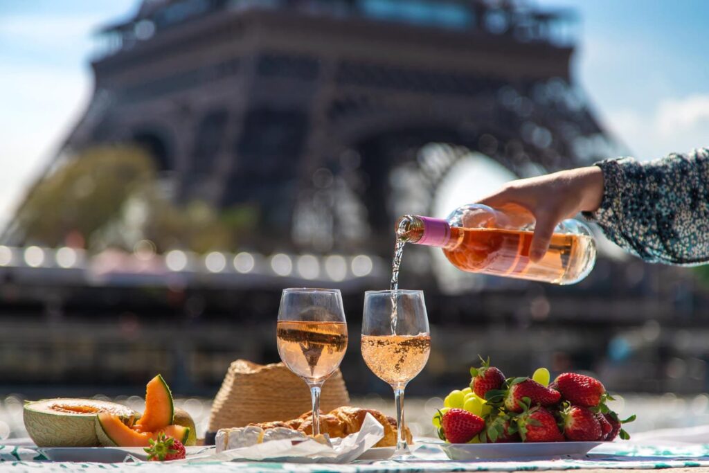 What are the most popular French drinks? One of them is French wine.