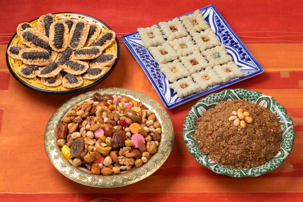 What are the Most Famous Moroccan Desserts? Some of them are Ashura cookies and Sellou