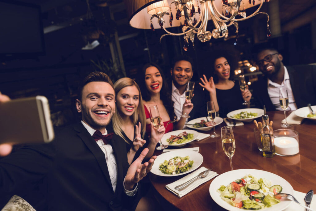 A restaurant private event promotion