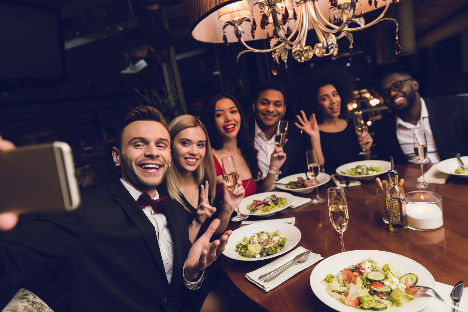 A restaurant private event promotion