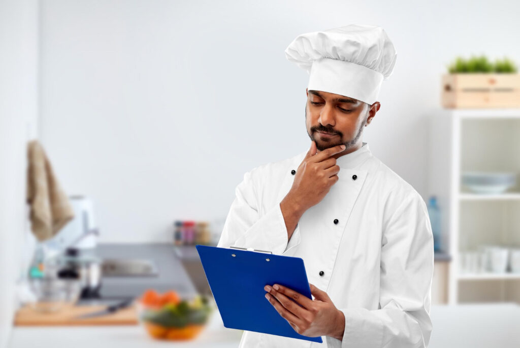 Restaurant Recipe Card