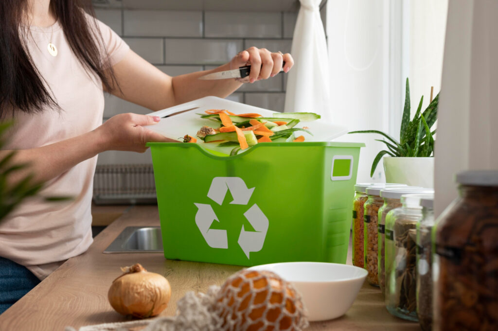 Refussed food waste