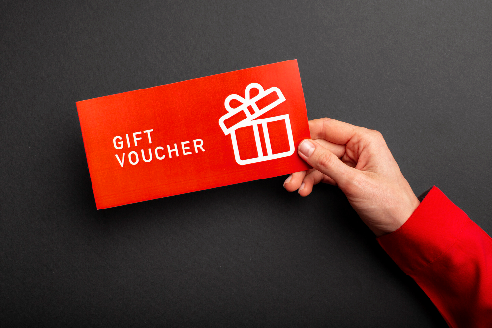 A gift voucher