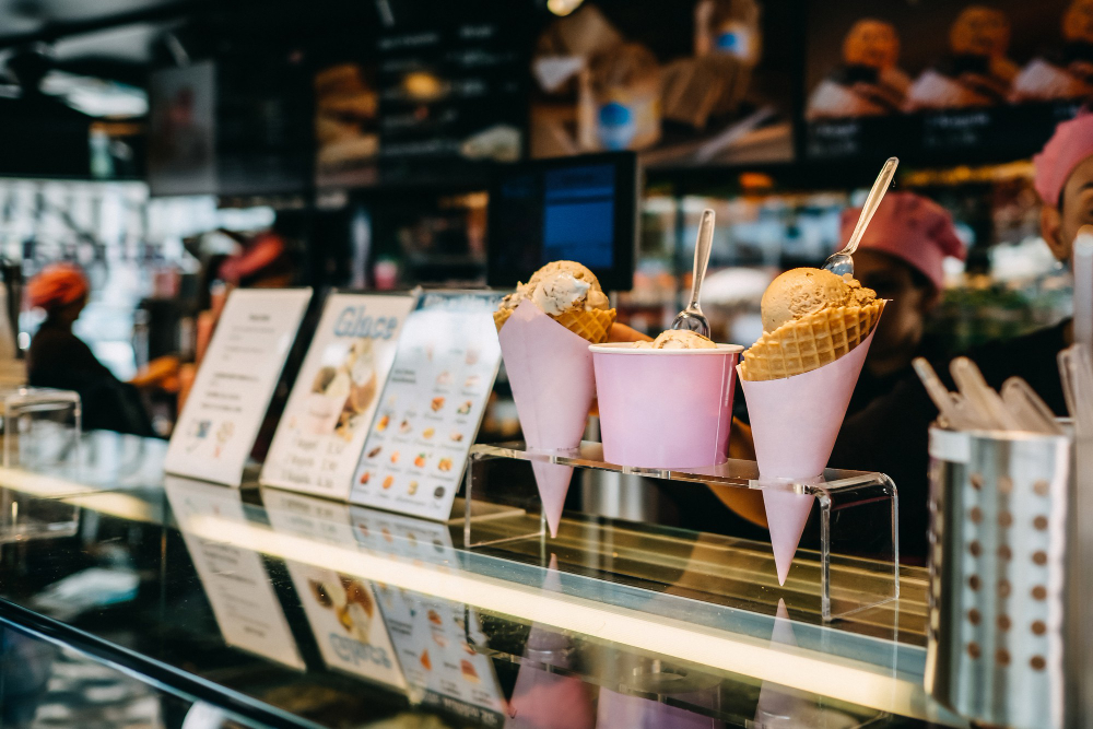 Ice cream shop