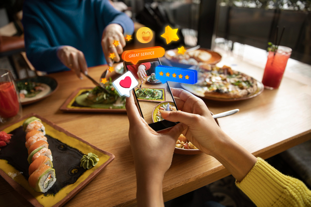 User generated content for restaurants