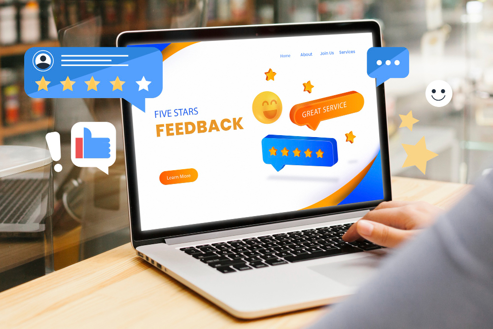 A customer's feedback