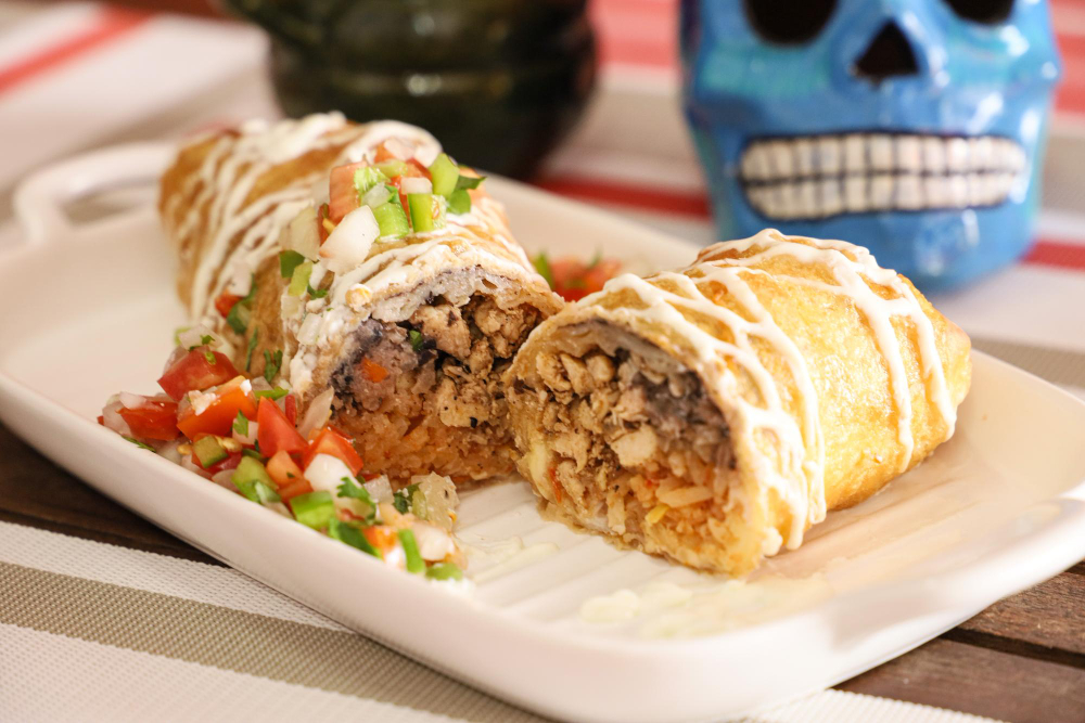 Delicious burrito