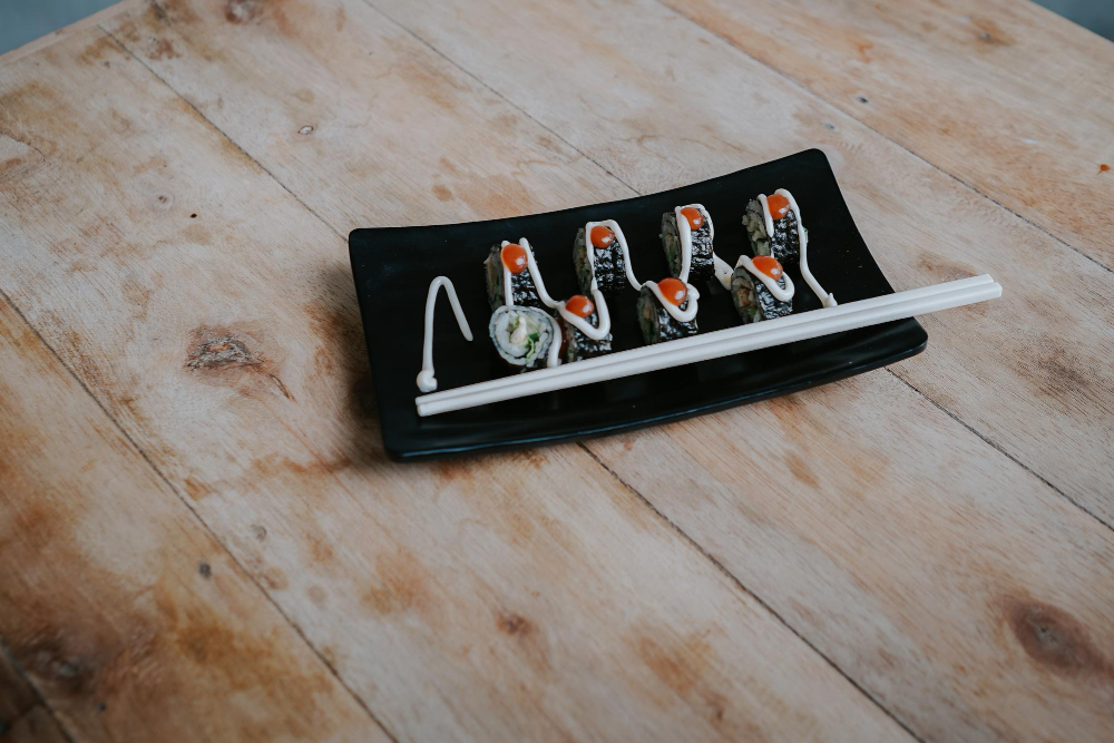 Aesthetic sushi image