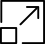 Arrow and square illustration